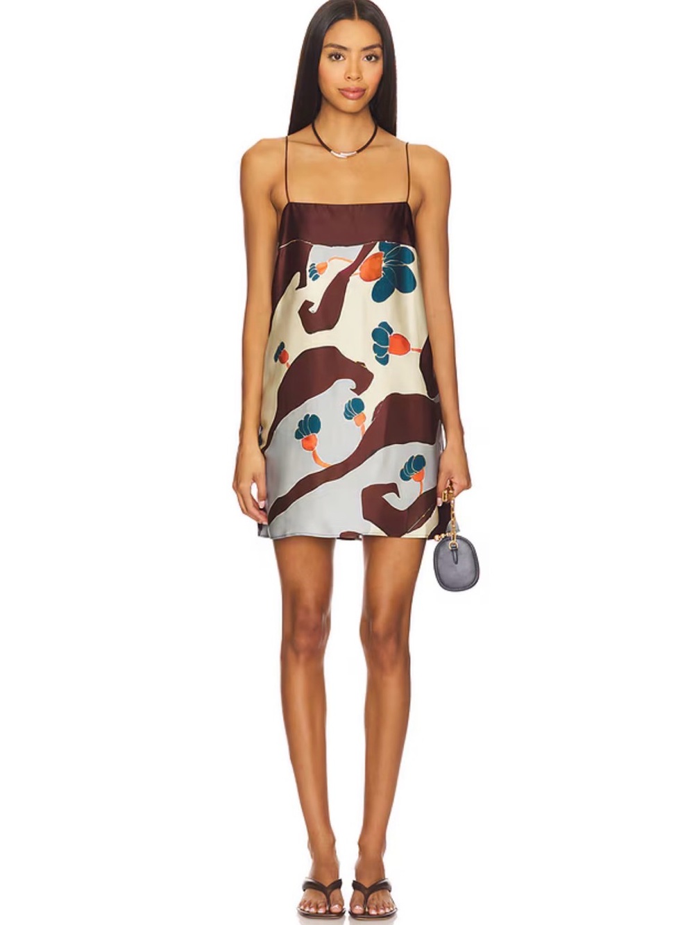 FAITHFULL Phylis Mini Dress in Mandraki Floral